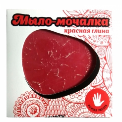 Купить Мыло-мочалка с красной глиной в Владимире